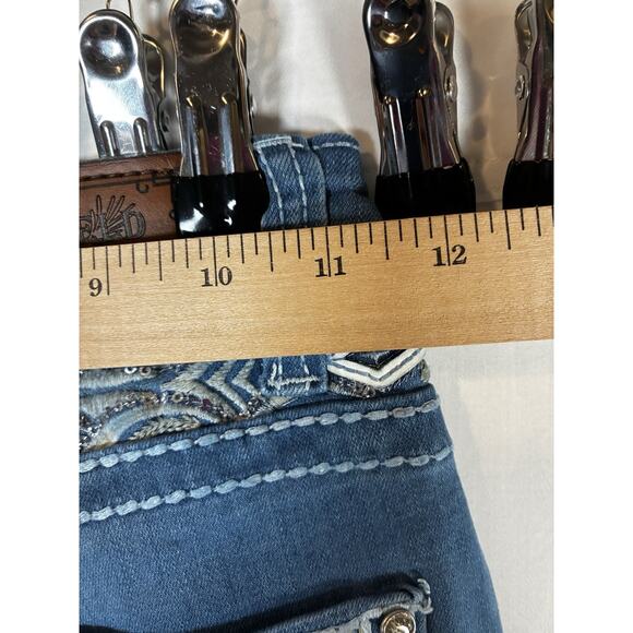 Westfield Eagle Women's Jeans Bootcut Western Bling Rodeo Embellished Size 1 - Picture 5 of 7